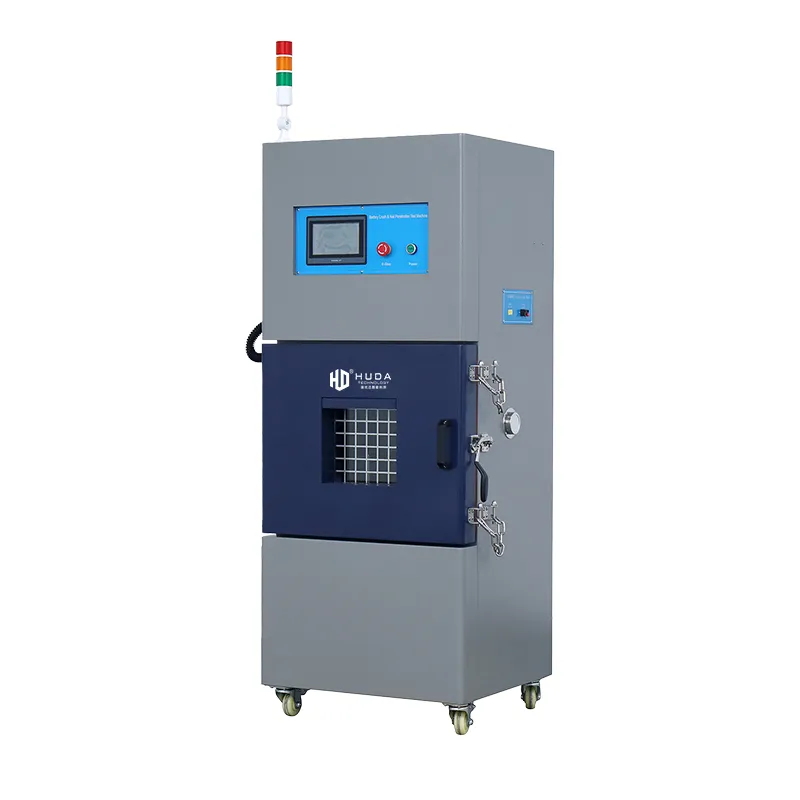 Battery Crush & Nail Penetration Test Chamber